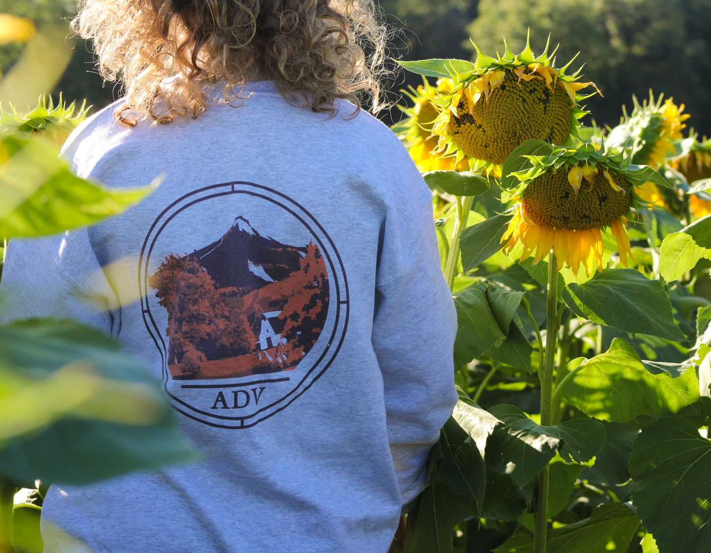 Fall themed Crewneck Sweatshirt