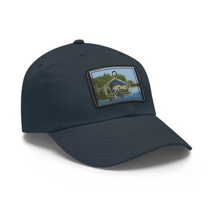 Fishing Styled hat (Leather Patch)
