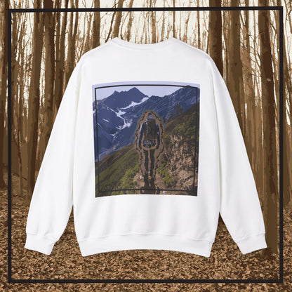 Hiking Styled Crewneck Sweatshirt
