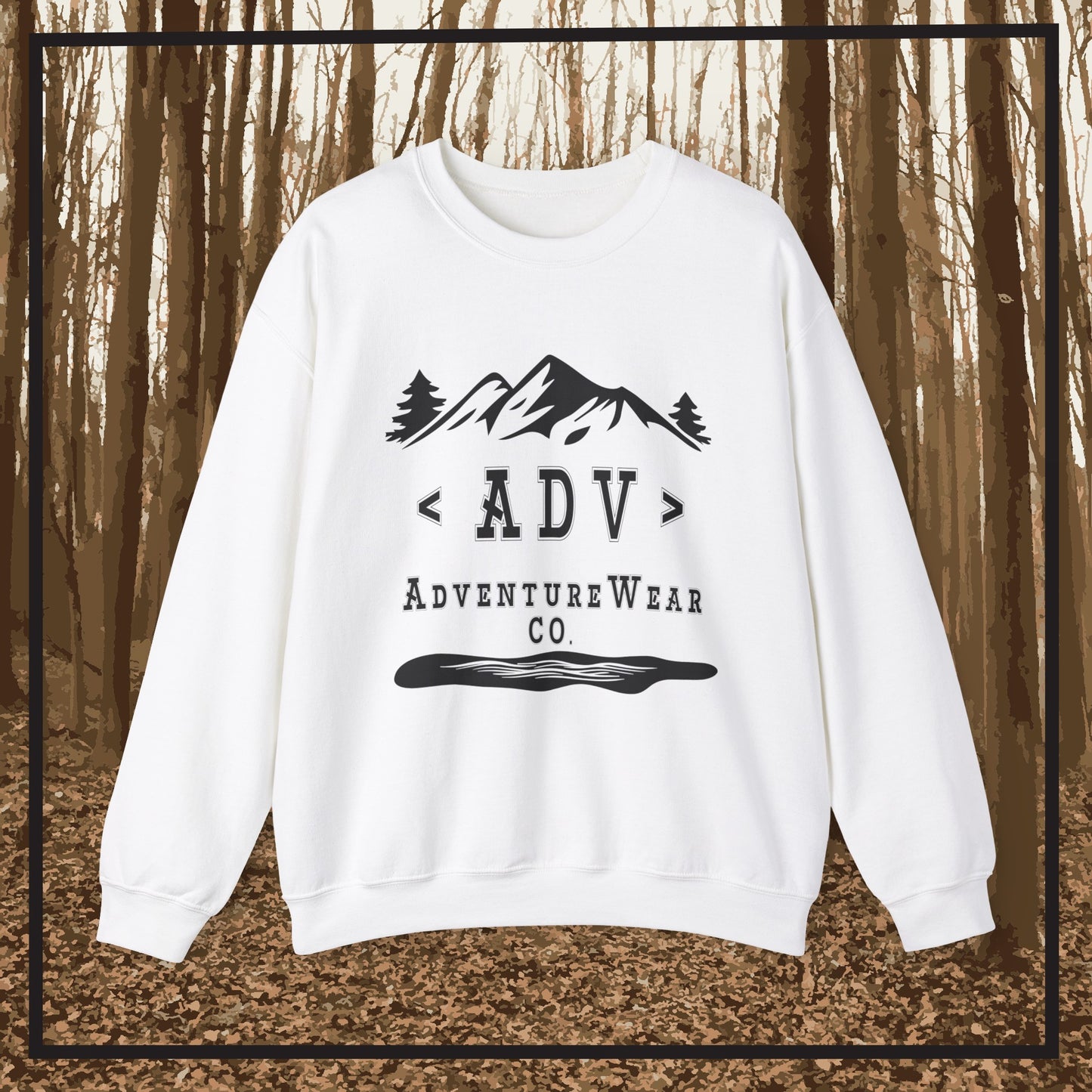 Adventure Styled Crewneck Sweatshirt