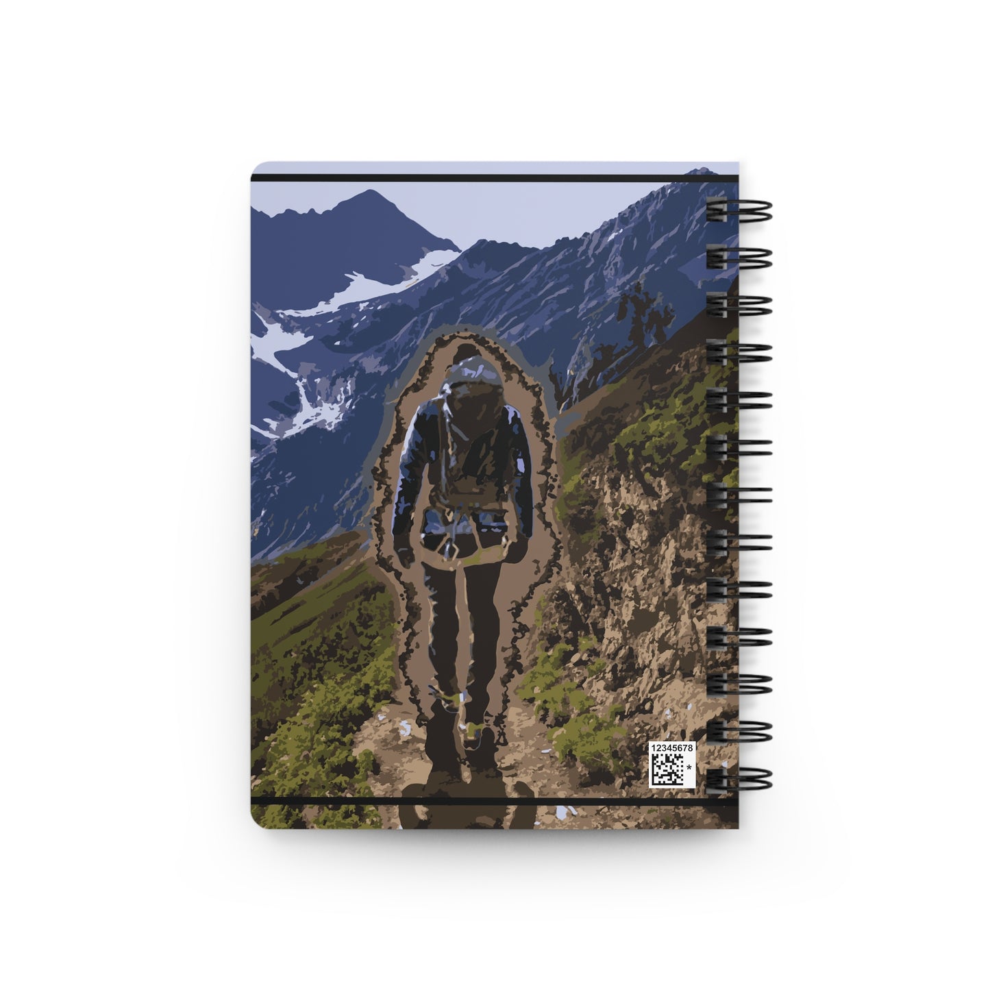 Hiking styled Adventure Spiral Bound Journal