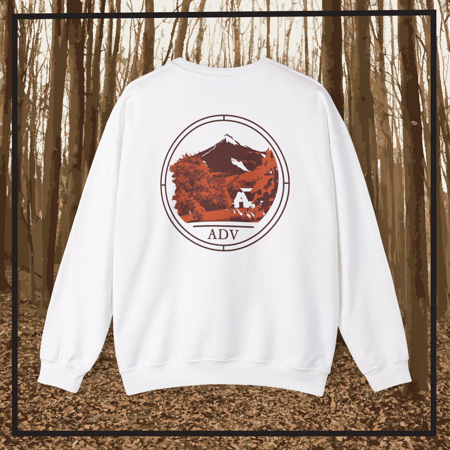 Fall themed Crewneck Sweatshirt