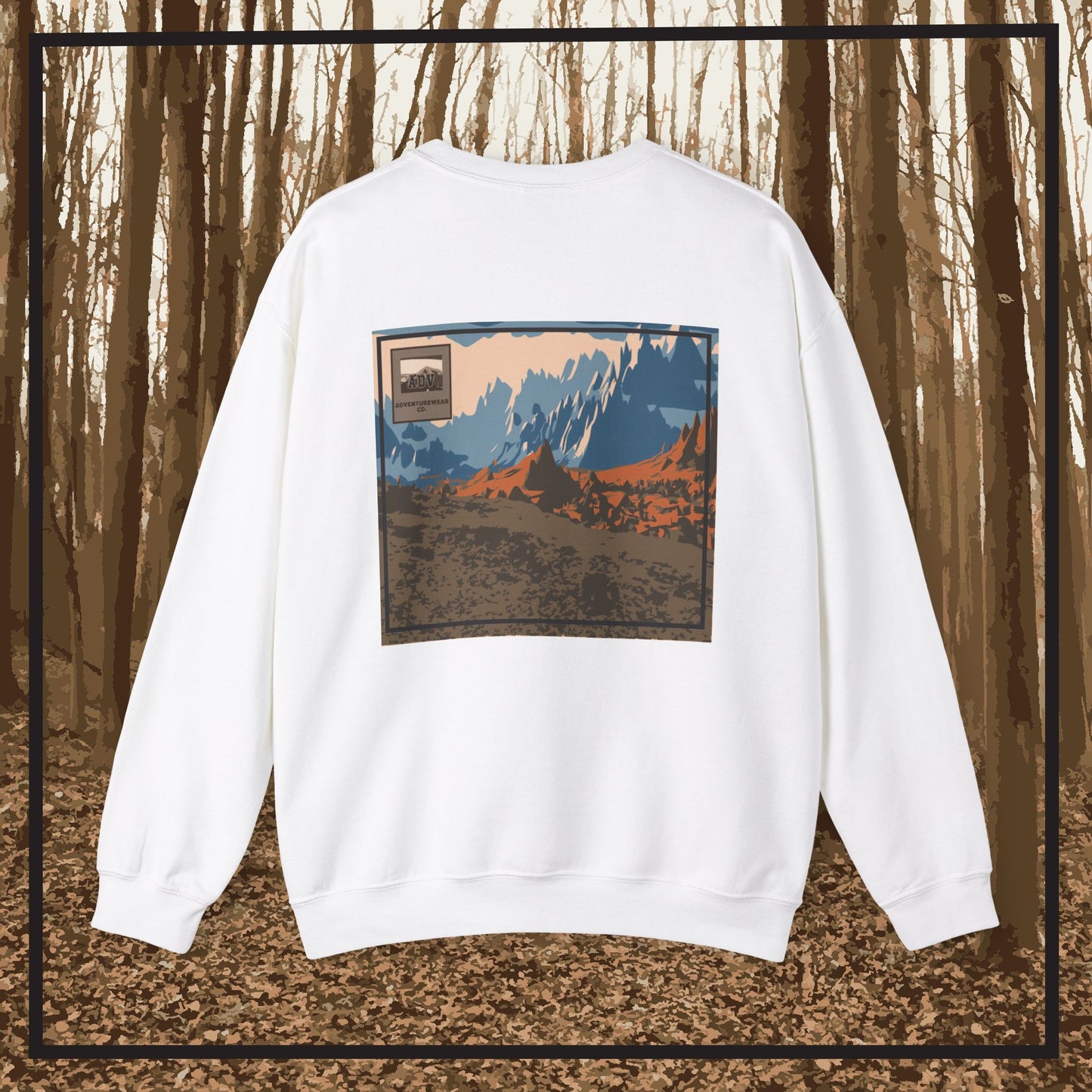 Adventure Styled Crewneck Sweatshirt